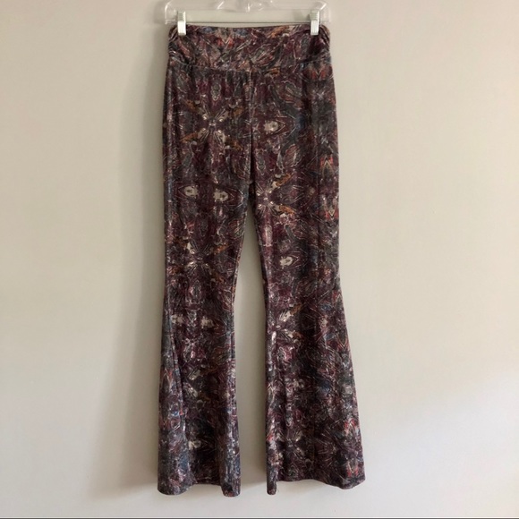 EARTHBOUND Pants - NWT 60s/70s Style Velour Bellbottoms